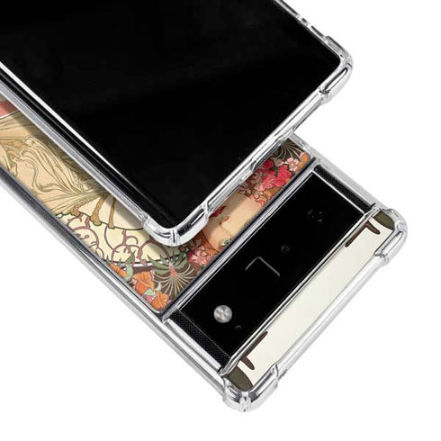 Alphonse Mucha Reverie 1897 Google Pixel 6 Clear Case